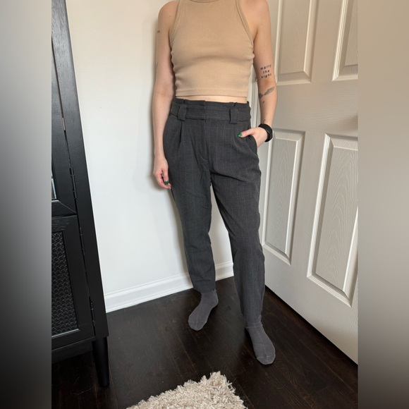 Express Ankle High Rise Pant - Picture 6 of 6